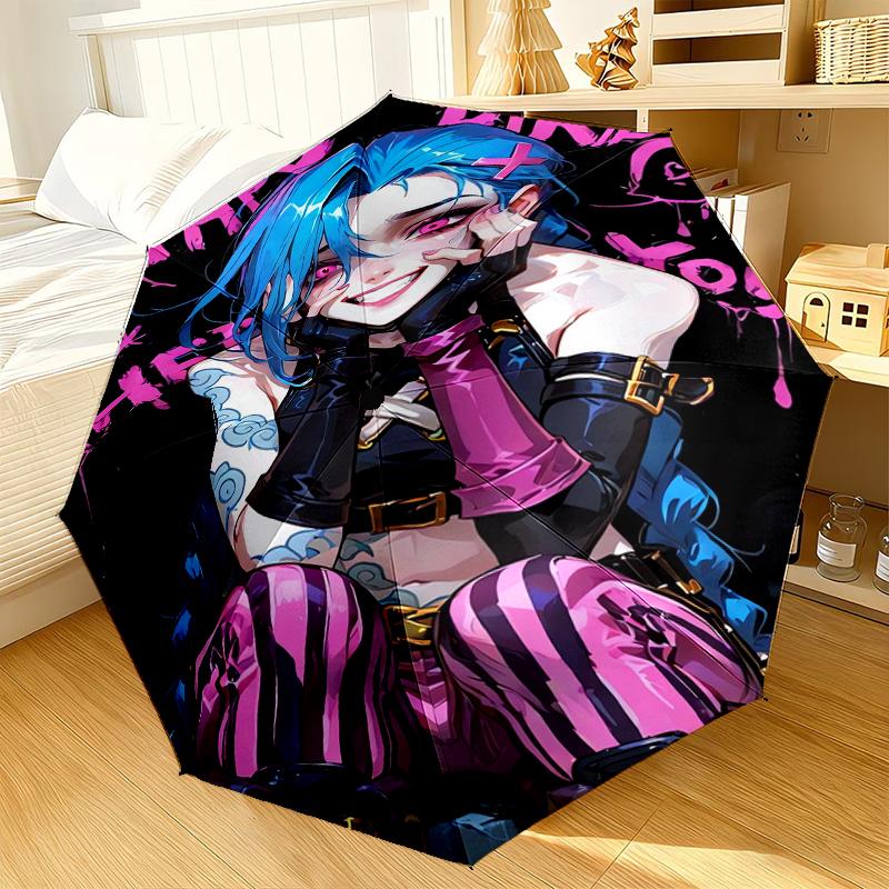 Fantasy Warrior JingX Umbrella 8-Frame for Travel, camping, Casual Lightweight Portable Umbrella, Essential for every family Holidays Gift