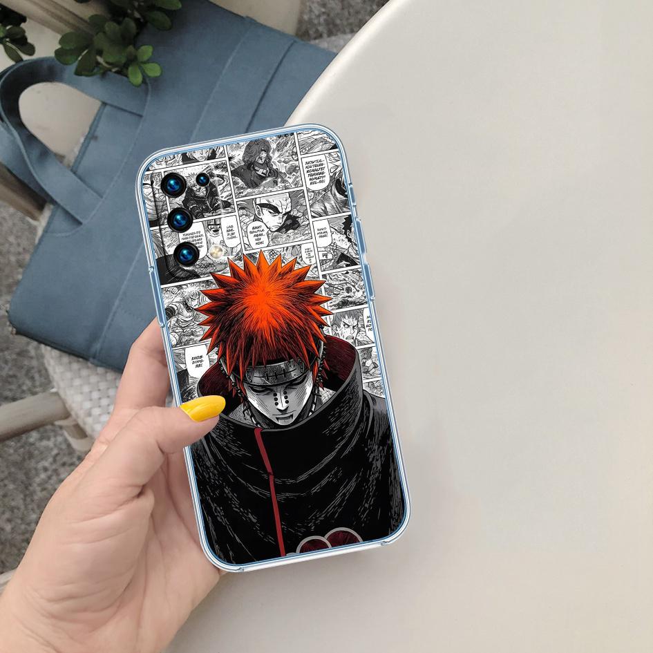 LO80 Pain Akatsuki NARUTO Case for Motorola E13 E15 E20 E22 E22I E22S E30 E32 E40 E7 E7I G Plus Power Play Stylus G22 G14