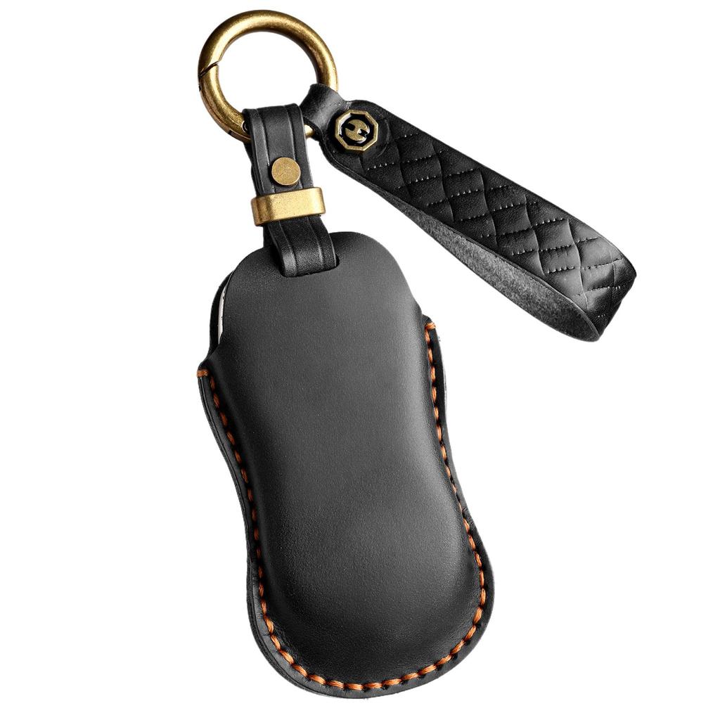Кожаный чехол для ключа ручной работы в ретро-стиле для Geely Xingyue & Boyue Pro