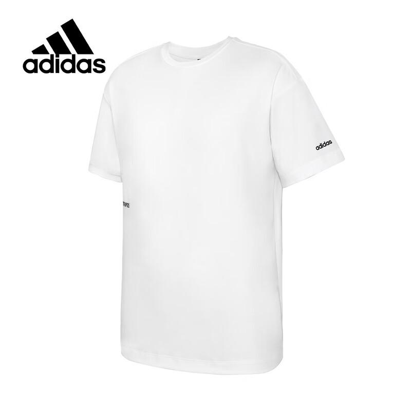 adidas Мужская футболка с круглым вырезом, быстросохнущая
