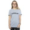 Harry Potter Womens/Ladies Collegial Ravenclaw Cotton Boyfriend T-Shirt