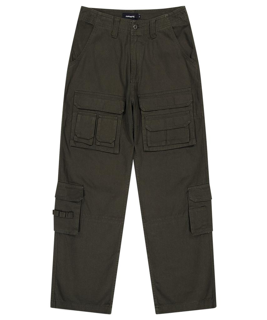 MAHAGRID Utility Pants Khaki(Mg2Dfmpa22A)