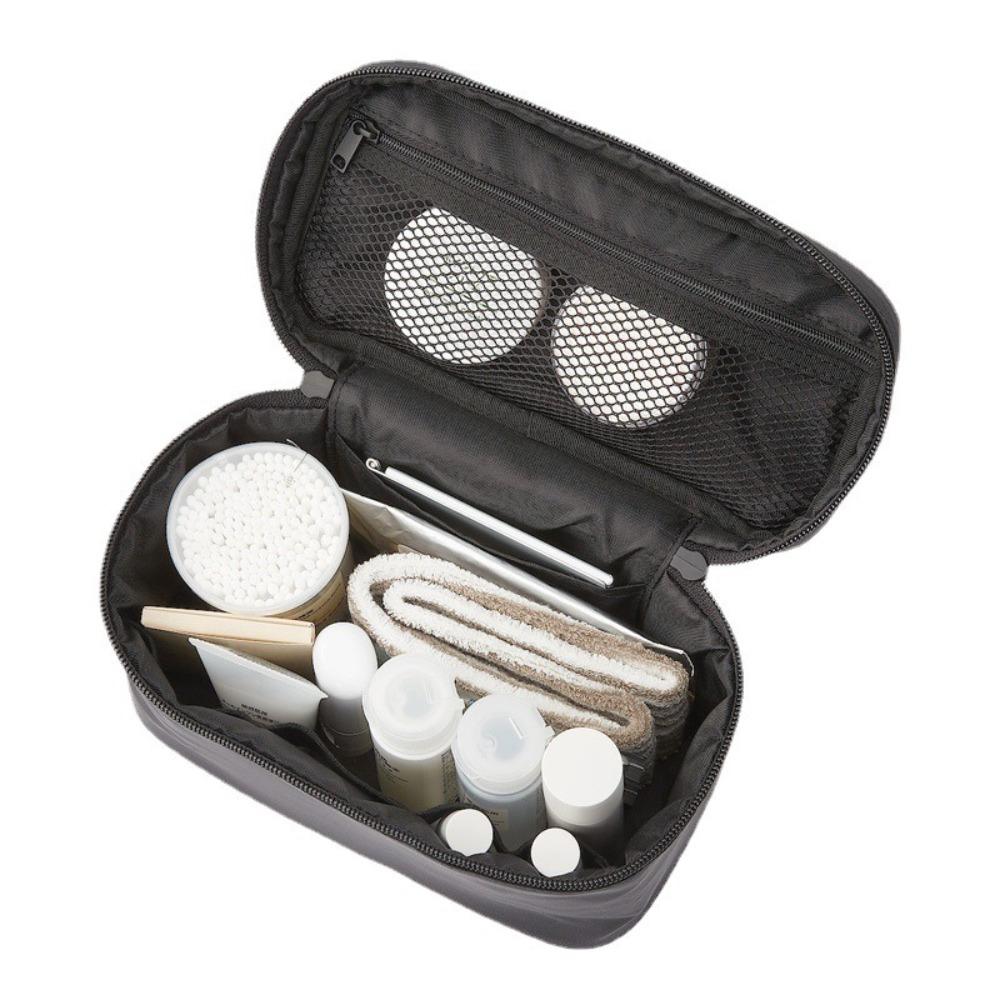 Japanese Style Cosmetics Bag Black Washing  Storage Bag Multi-functional Women's Makeup Bag  Travel