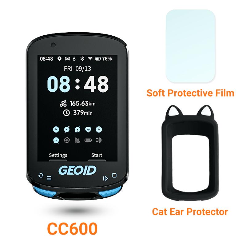 GEOID CC600 Цветной Экран Велокомпьютер Умная Навигация GPS Беспроводной Велосипедный Спидометр WIFI ANT+ 11 Языков Велосипедный Одометр