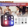 Спортивная камера для тела, HD-лампа, светодиодная лампа 1080P, IP65, большая батарея
