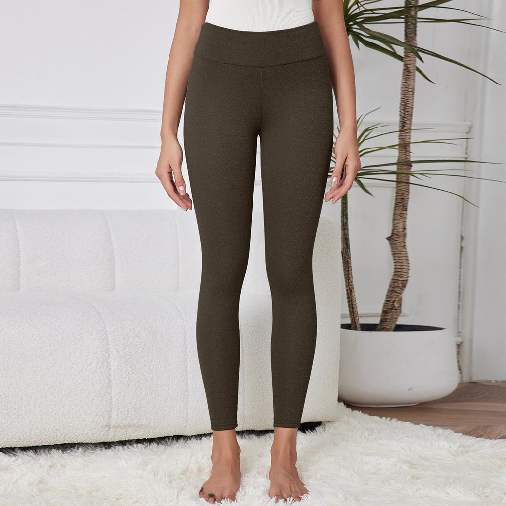 Женские утепленные леггинсы-основа с флисовой подкладкой