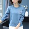Spring Autumn Women O-neck Sweater Jumper Basic Warm Clothes Female Pull Femme Knitted Pullover Sweater and Pullovers