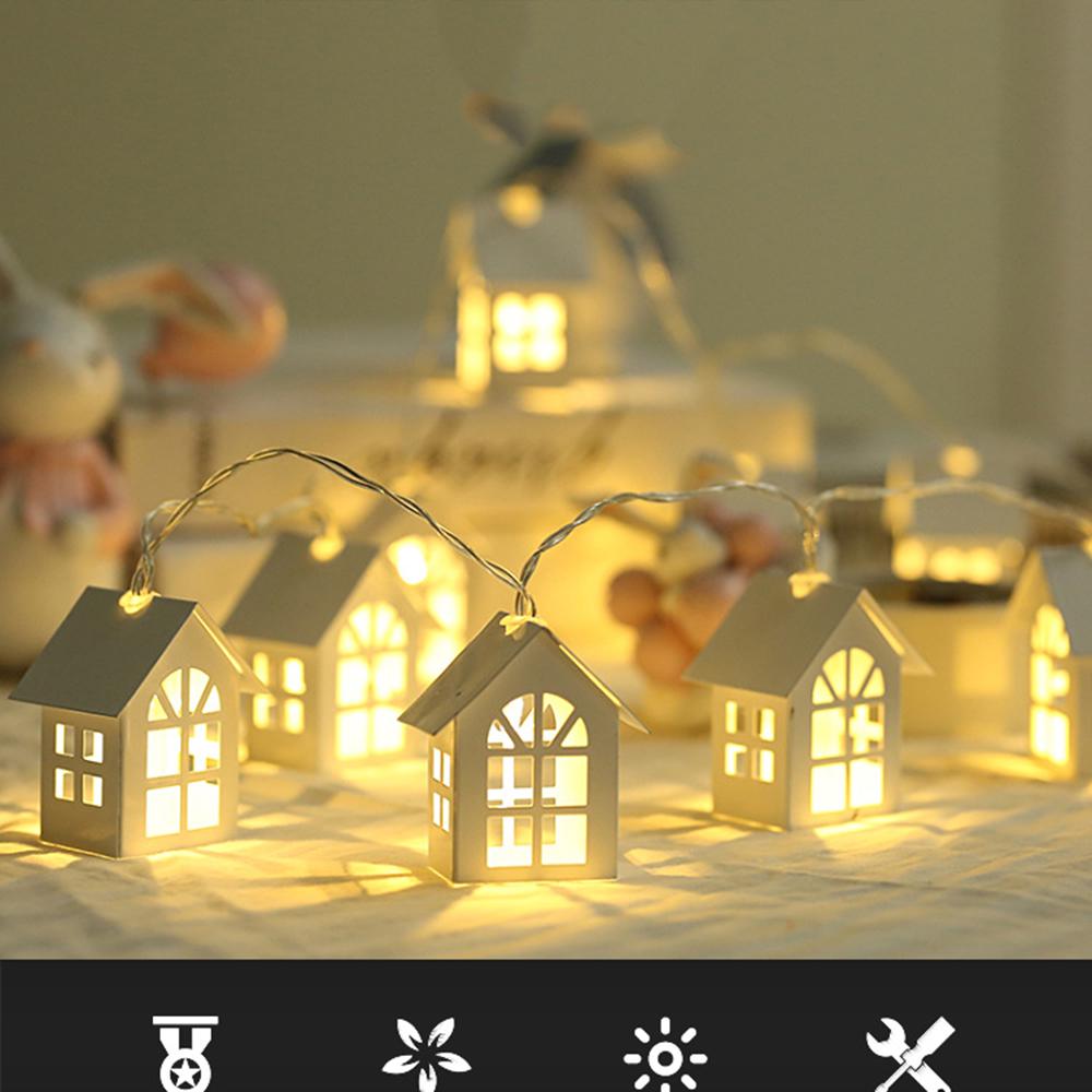 10шт светодиодная рождественская елка в стиле феи для дома, гирлянда, рождественская свадебная гирлянда, украшение