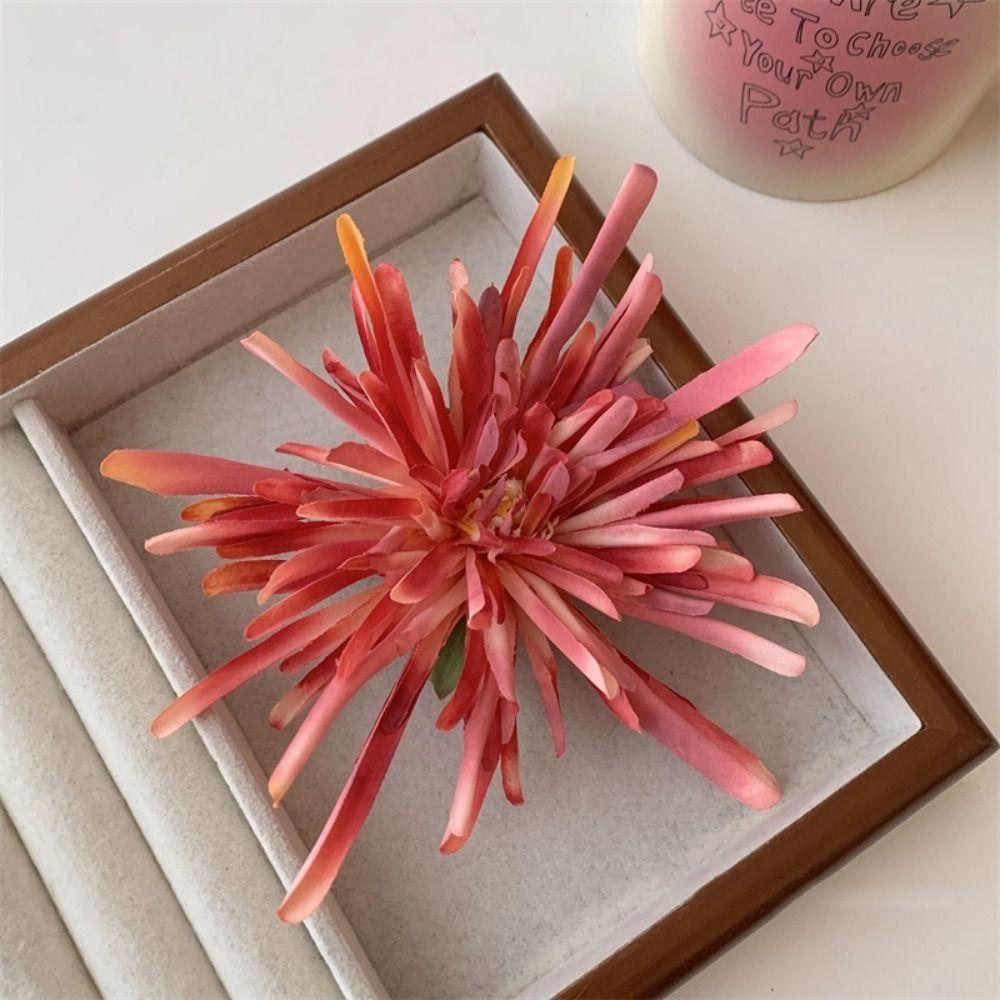Chrysanthemum Floral Hairpin Hair Accessories Hanfu Headwear Simulation Flowers Hairclip Women