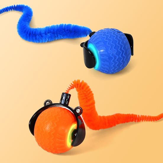 Интерактивная игрушка для кошек, катящийся мяч, активируемый сенсорным движением, с 3