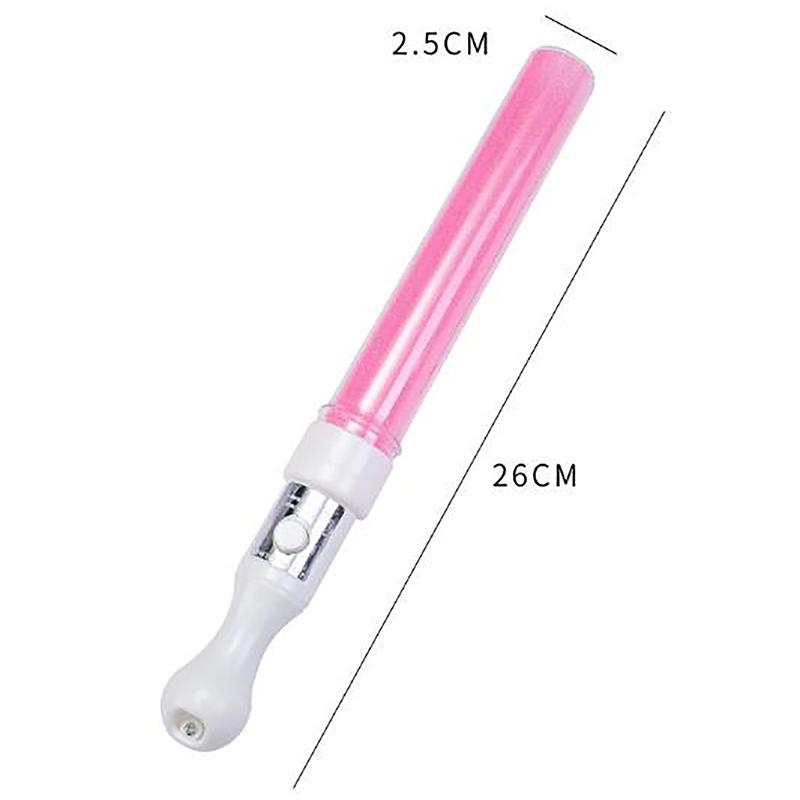 1Pc Led Glow Stick Luminous Concert Cheering Tube Battery Powered Wedding Party