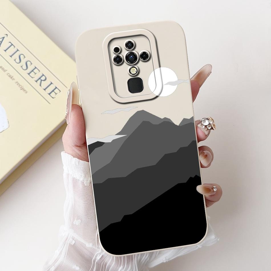 For Tecno Camon 16 Pro Case Camon16 16Pro CE7 CE7j CE9h Elegant Printing Soft Silicone Camera Protective Shockproof Phone Cases