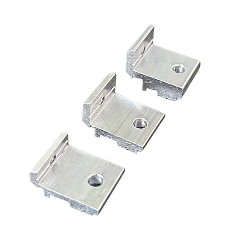10 лотов Алюминиевые кронштейны для полок высокой прочности для профилей 202 3030 4040 Долговечность и устойчивость к коррозии