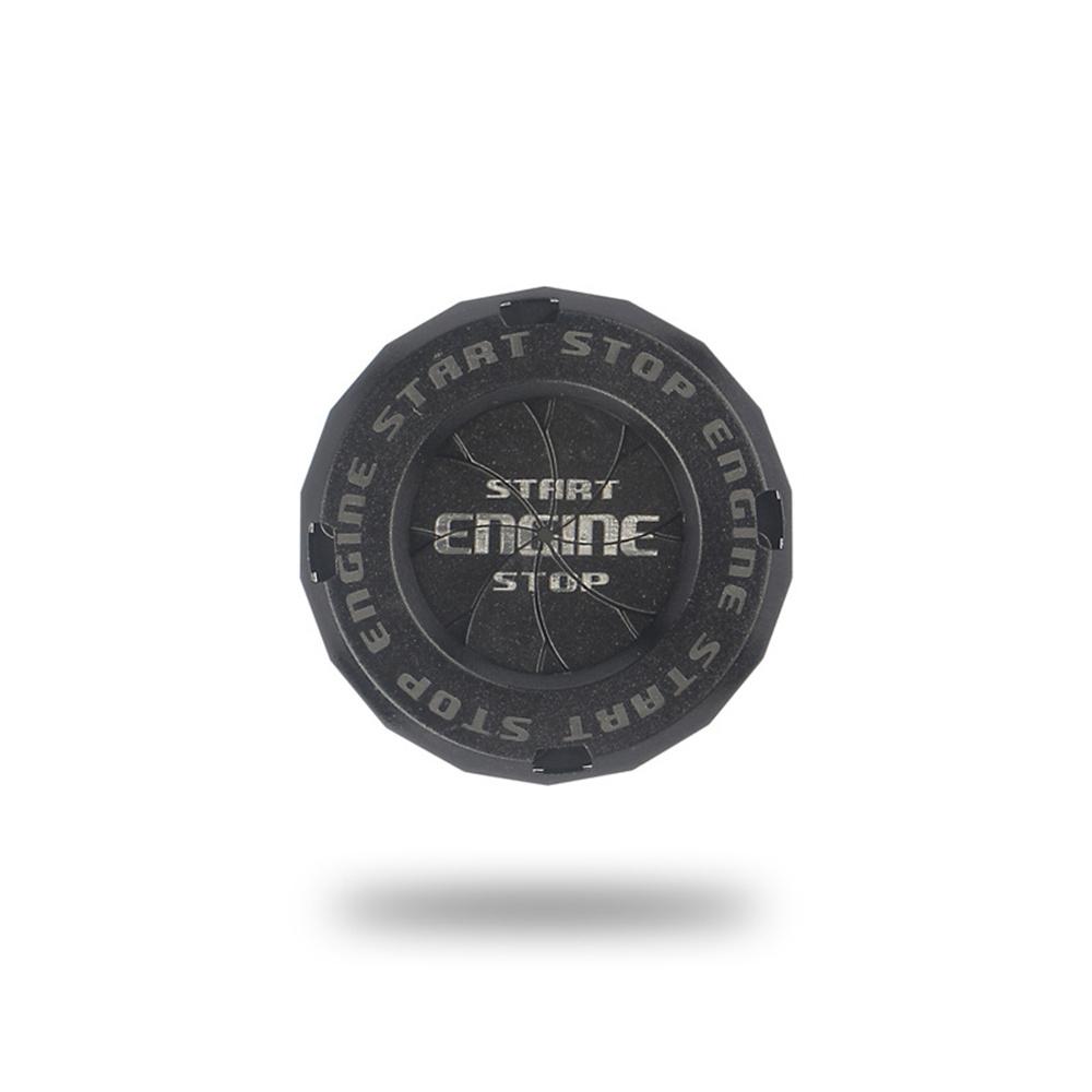 Car Engine Start Stop Switch Button Cover Moto Lgnition Decoration Sticker Rotatable Protect Cap Car Interior Decor Accessories