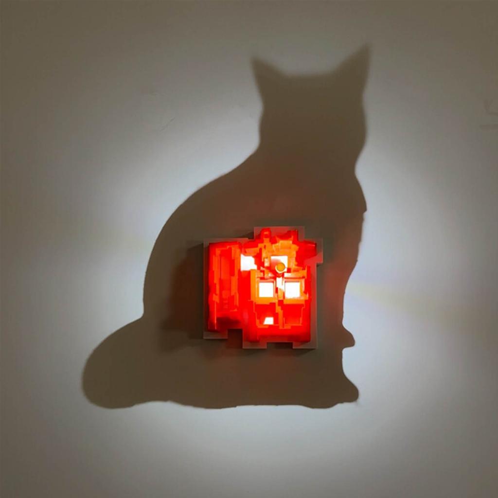 Креативный 3D Свет и Тень Ночник Атмосферный Свет Декоративный Настенный Светильник Интерактивный Свет и Тень