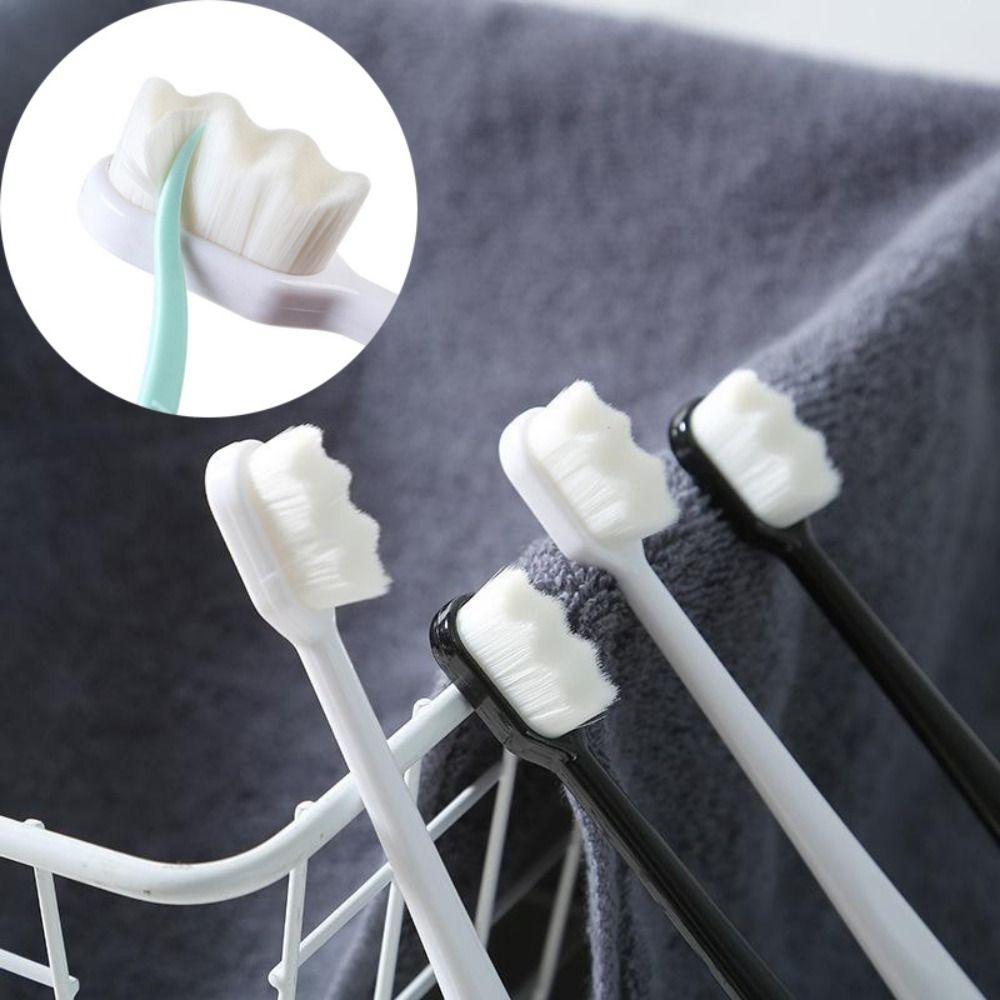 Deep Cleaning Nano Toothbrushes Ultra-Fine Micro Soft Tooth Brush Travel Manual Toothbrush Women