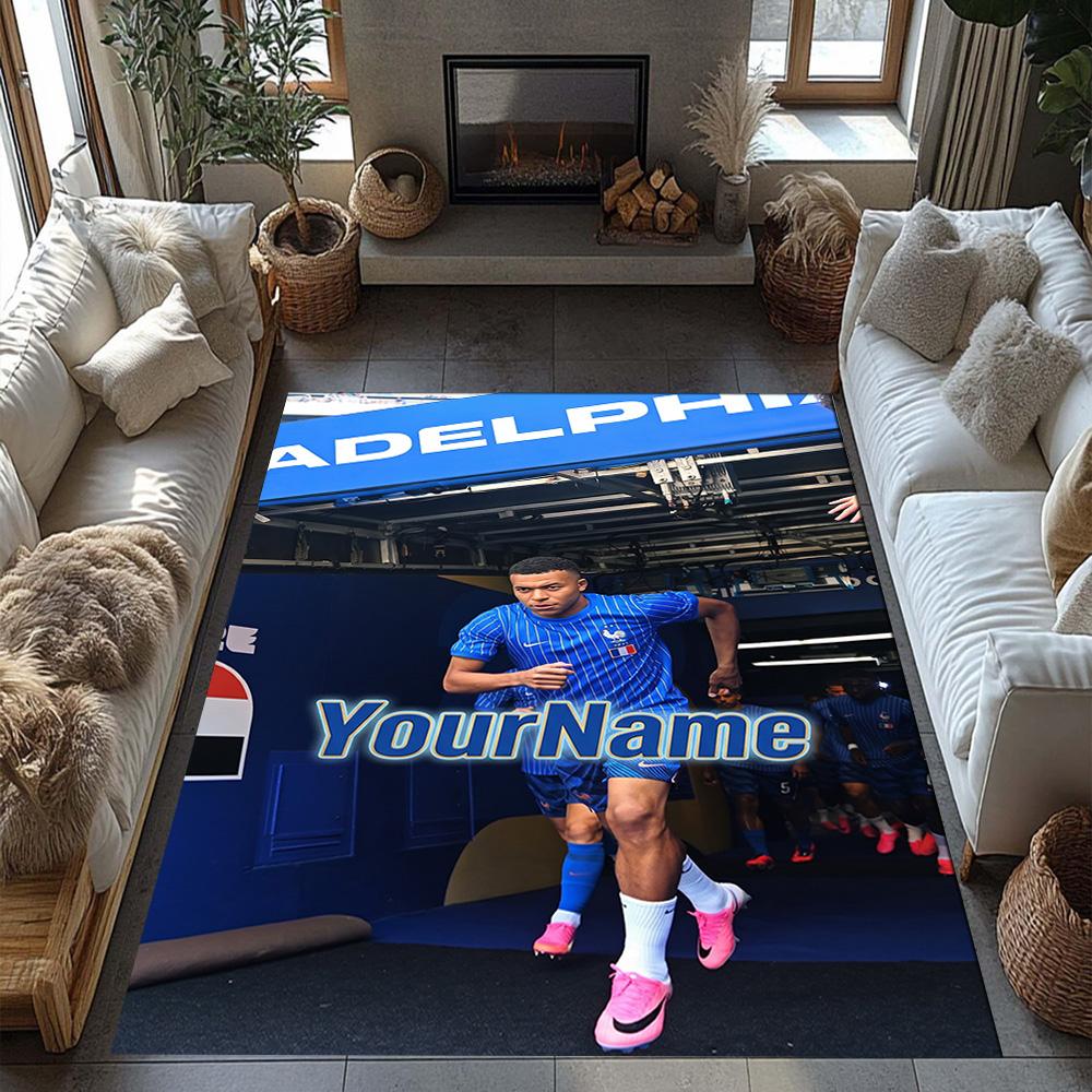 Mbappe 36 Customize Your Name Floor Mat Perfect for Decorate room Living Rooms Outdoor Dormitory Antislip Carpet Office home decor