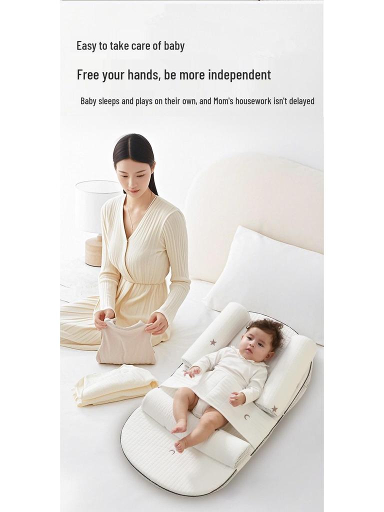 Регулируемая подушка для кормления новорожденных: Поддержка от газов и срыгиваний