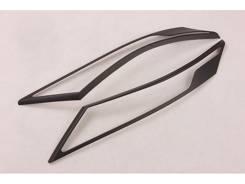 2019 L200/TRITON-ABS Черная накладка на фару Рамка Декорация