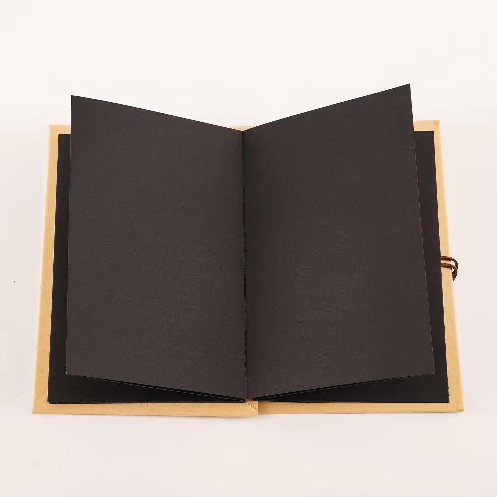 Adhesive Style Folding Photo Album Retro Diy Photo Album Accordion Photo Album Travel Journal