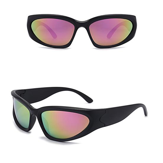 Велосипедные очки Прозрачный обзор Солнцезащитные Без нагрузки Ветрозащитные Стимпанк Защита глаз Хип-хоп Прочные