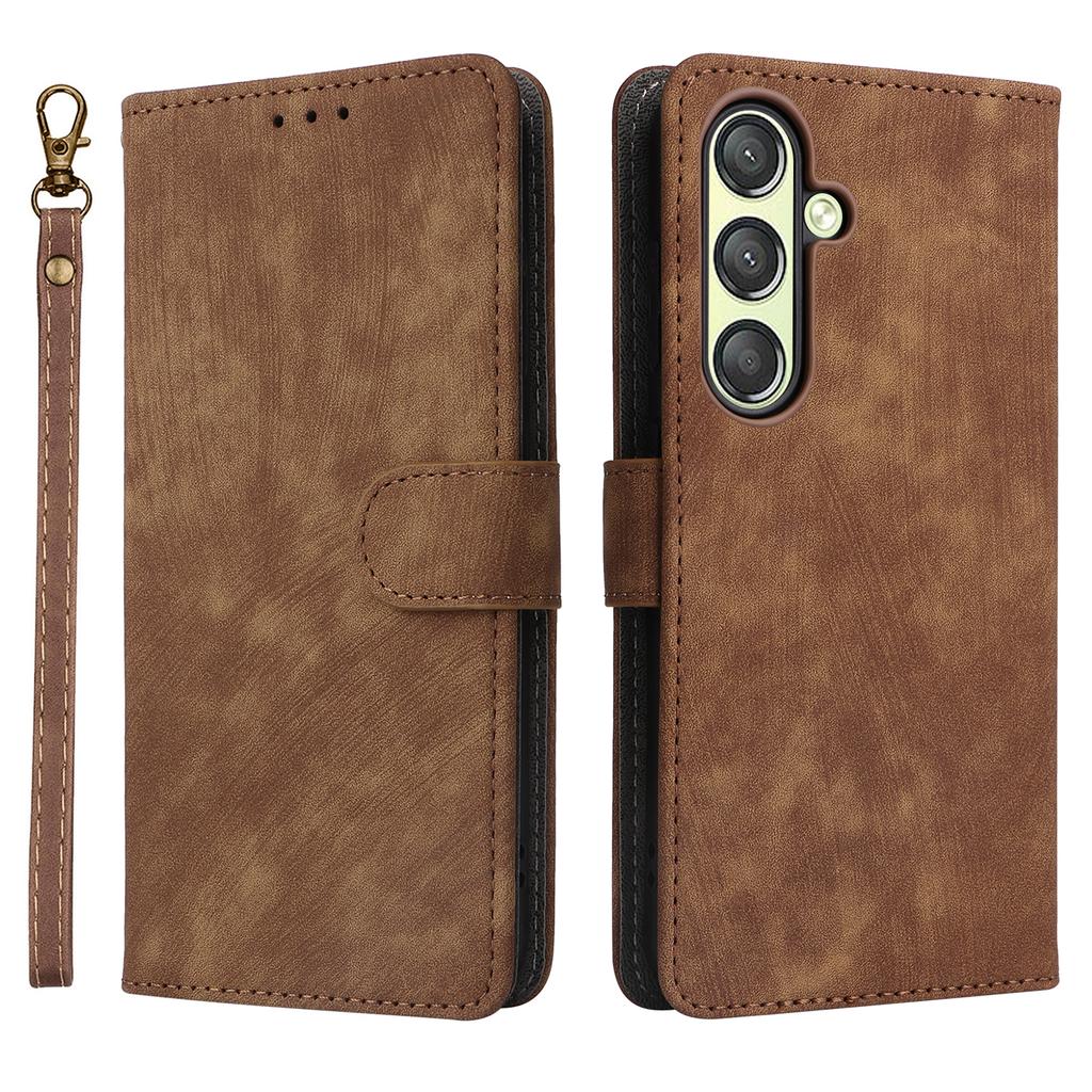 For Samsung Galaxy S25 Case Wallet RFID Blocking PU Leather Cover Viewing Stand