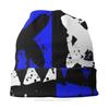 Шапки с капюшоном, уличное искусство, унисекс, женская тонкая шляпа, синяя, черная, XO Devil Smiley, осенне-весенняя теплая кепка, шапки в стиле хип-хоп Skullies, шапки