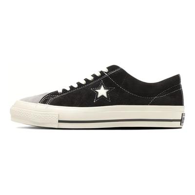 One Star J Vtg Замшевые Прочные Дышащие Низкие Кеды Унисекс Черные 35200610