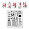 kads Chinese Stamping Nail Stamp Plate Tree Peony Butterfly Design Nail Art Printing Gel Polish 7*8cm Image Templates Plate