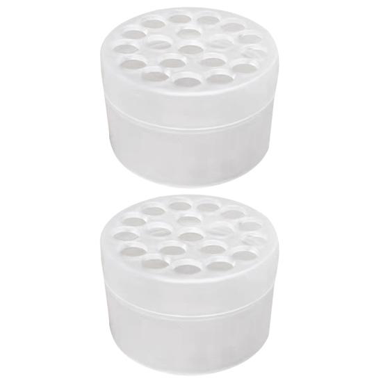 2Pcs Spiral Flower Stem Holder Multi-Hole Bouquet Support Tool Flower Arranging Tool Stem Support for DIY Floral Arrangements