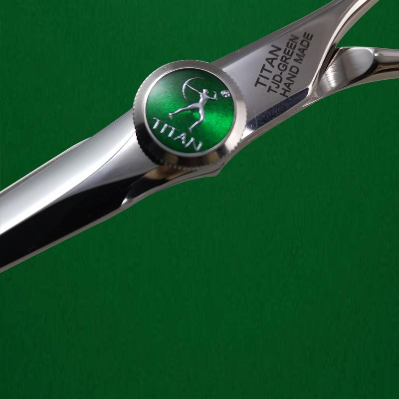 Парикмахерские ножницы TITAN, режущие ножницы, парикмахерский инструмент, SUS440C, нержавеющая сталь