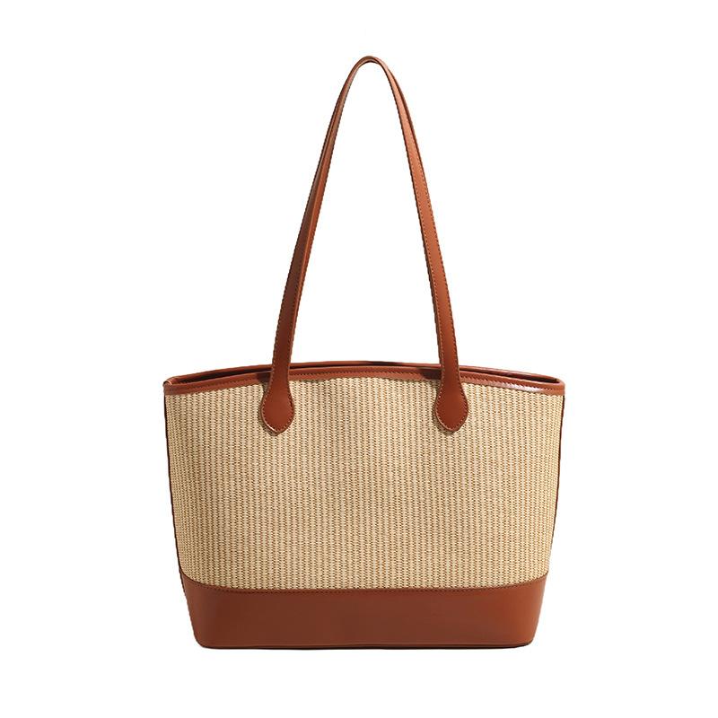 Сумка-тоут большой вместимости, женская новая модная сумка на плечо