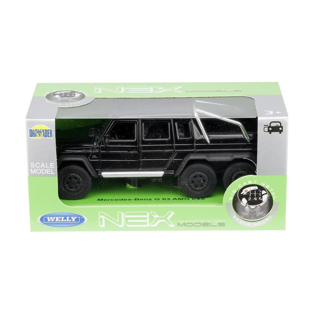 Model 1:34, Mercedes-Benz G63 AMG 6x6, czarny