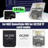 GC2SD Gen2 Адаптер для SD/TF-карт для Nintendo GameCube Wii Улучшенная поддержка скорости Последний швейцарский адаптер памяти Простой в установке