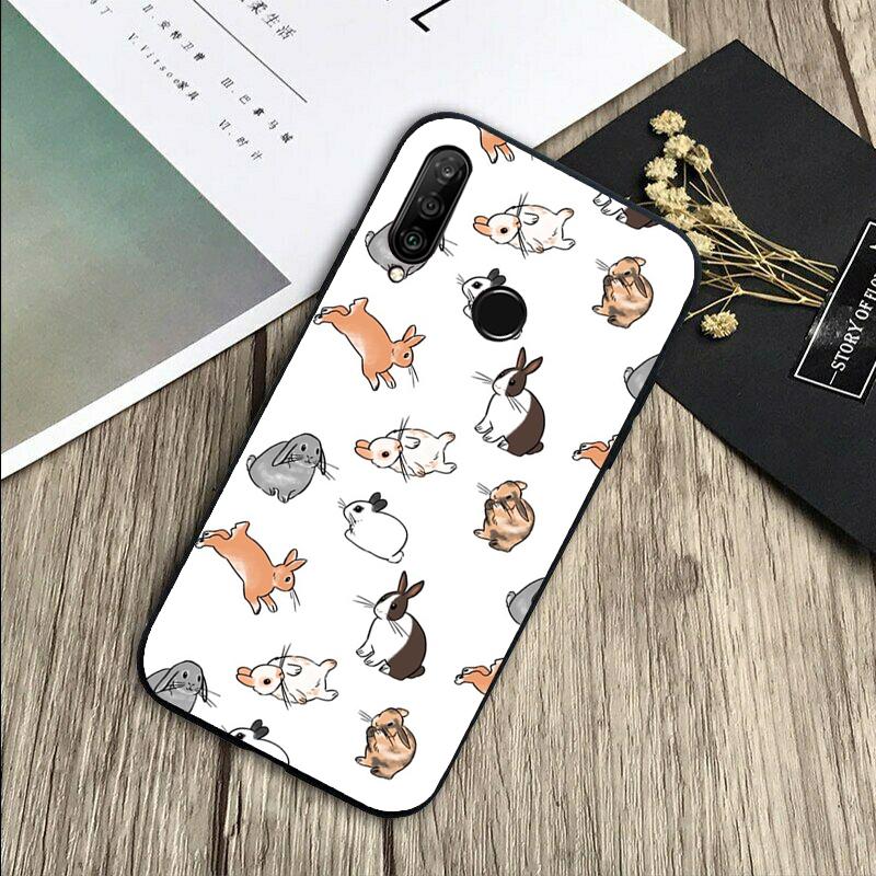 Кролики Кролики Для Huawei Nova 8i 11i 12i 12s 9 10 SE Y60 Y70 Y90 Y72 Y73 Y61 Y91 P60 Pro P30 P40 Lite Чехол