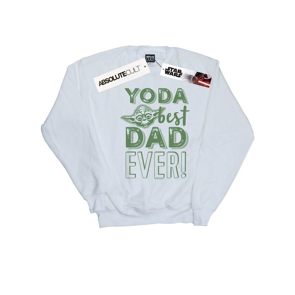 Star Wars Mens Yoda Best Dad Sweatshirt