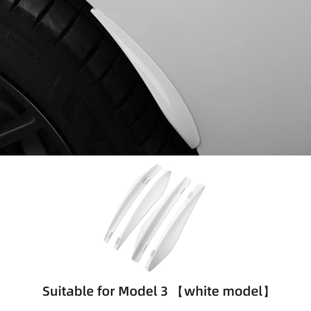 LUCKEASY For Tesla Model 3 -2023 Car Mudflaps Model Y Mud Flaps Car Exterior Accessories Front Rear Fender Protective Fender