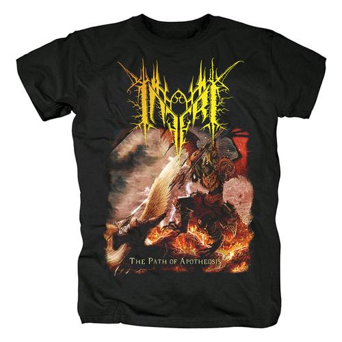 Harajuku Fashion Inferi American Melodic Death Metal Band Crewneck Cotton T Shirt Unisex Summer Short Sleeve Streetwear Tee Tops Unisex T-shirt