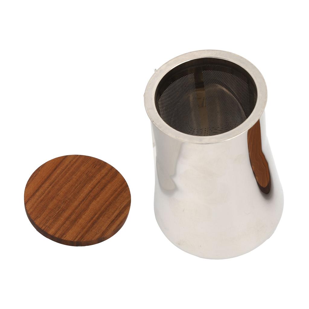 Reusable Coffee Sifter Stainless Steel Coffee Powder Sieve Coffee Sifter Cup Cocoa Flour Filter