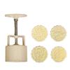 Creative Moon Cake Mold 3D Cookie Stamp Mold Mid-Autumn Festival Supplise  Mung Bean