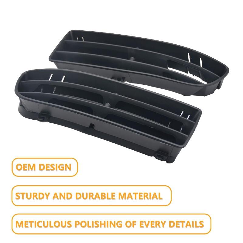 1Pair Front Left Right Side Bumper Lower Grill Vent For 1999-2004 VW Jetta/ Bora Mk4 TDI 1J5853665B 1J5853666B