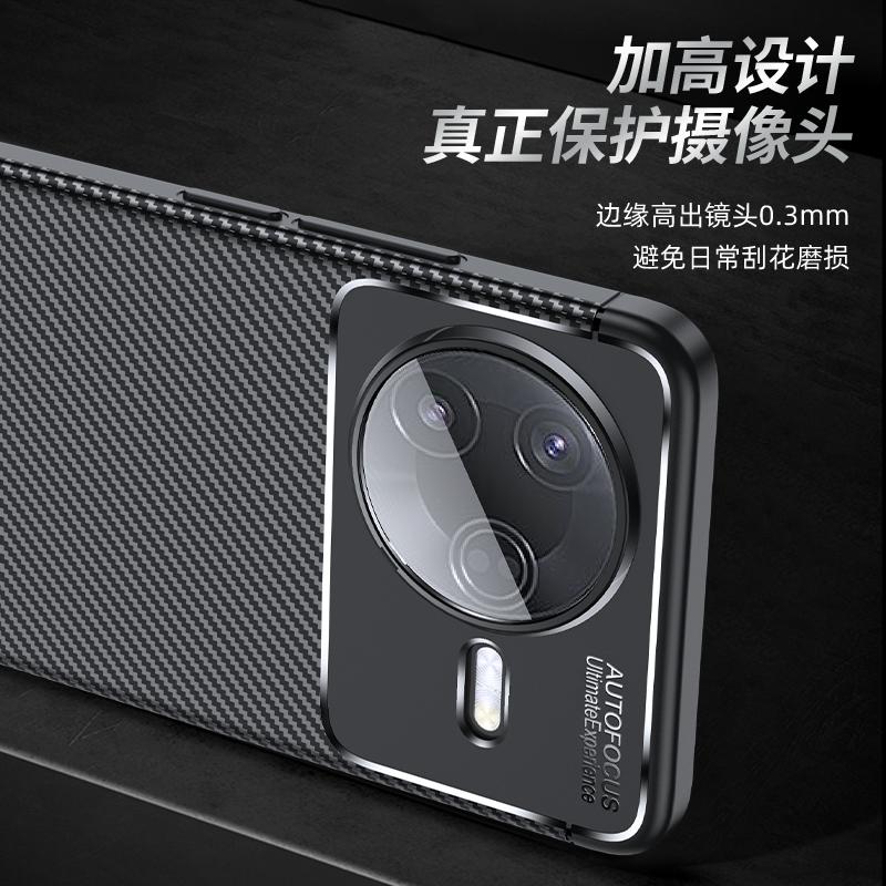 Чехол из углеродного волокна для Xiaomi Poco F7 Pro, мягкий силиконовый чехол-фунда для Poco F7 Pro F7, ультратонкий чехол для телефона для Poco F7 Pro
