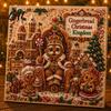 DIY Craft Sets for Adults Xmas Faux Pearl Art Kit Santa Claus Reindeer Painting Handmade Christmas Decorations Sparkling 3D Festive Wall Kit Adults