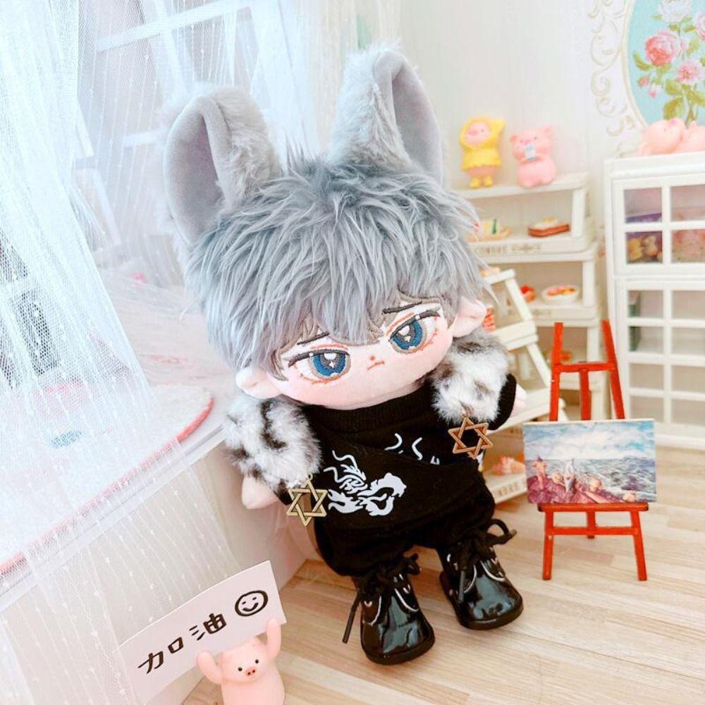 Toys Accessories Cotton Stuffed Dolls Doll Pants Doll Plush Vest Doll Fur Coat 20cm Doll Clothes