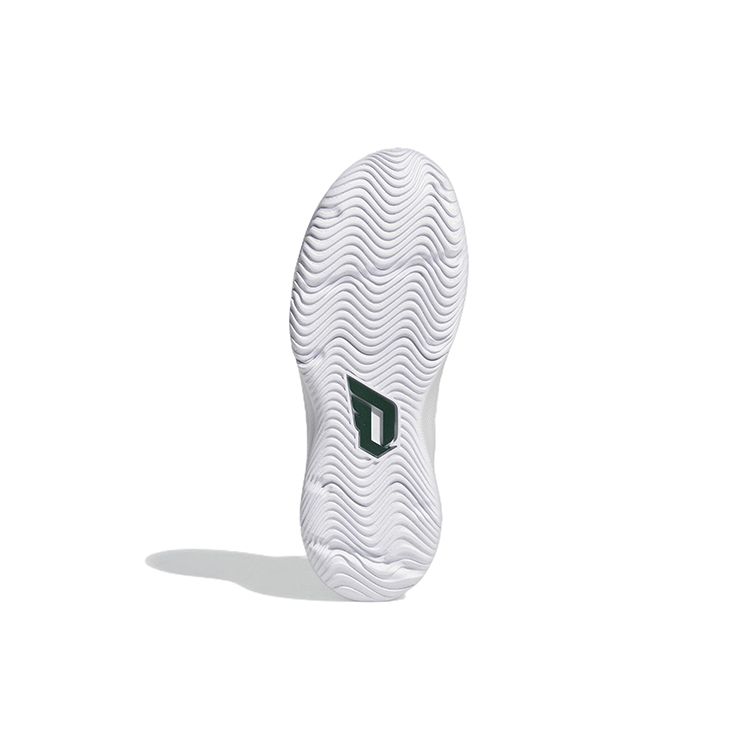 adidas Мужские кроссовки Dame Certified EXTPLY 2.0 The Letter O, белые кристально-белые, темно-зеленые, HQ3885