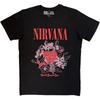 Nirvana Premium Carbon TShirt Heart Shaped Box Black OFFICIAL NEW