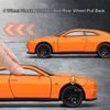 1:32 Scale Challenger SRT Hellcat Toy Cars Alloy Diecast Models Doors Opened Wheel Steering Miniature Vehicle Toddler Kids Gifts