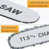 11.5, 12, & 16-inch Angle Grinder Chainsaw Chain Modification Kit with Saw Blade