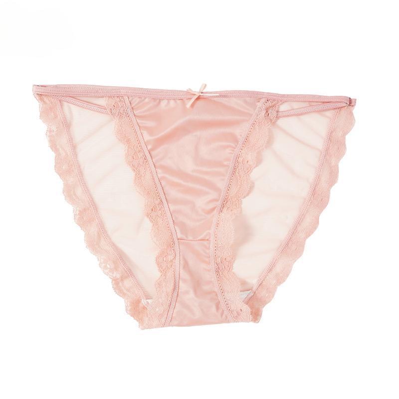 See Through Lace Panties Underwear Transparent Underwear Briefs Seamless T-back See Through Bikini Underwear
