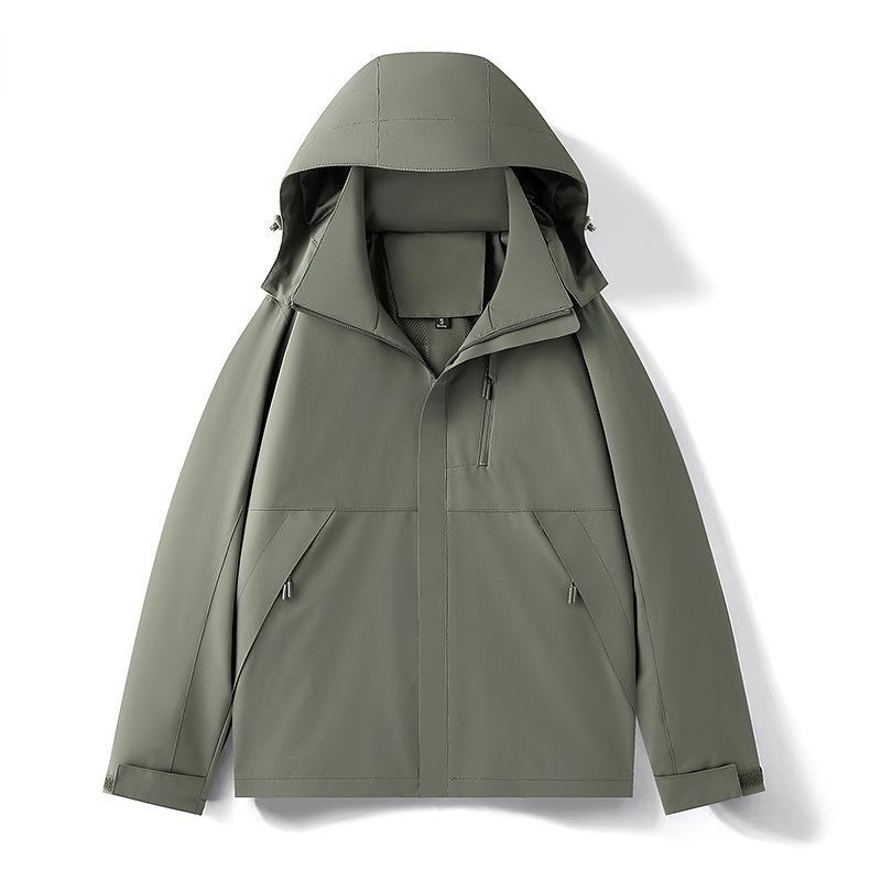 Мужская водонепроницаемая штурмовая куртка туристическое снаряжение мужская три в одном американская быстросохнущая куртка